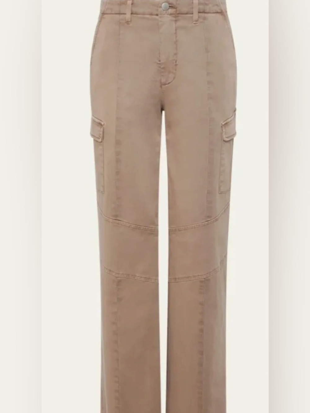 L'AGENCE Brooklyn High-Rise Utility Wide-Leg Cargo Pants - Size 25 - Picture 2 of 7